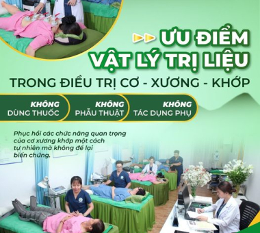 Ưu điểm của phương pháp vật lý trị liệu trong điều trị cơ xương khớp