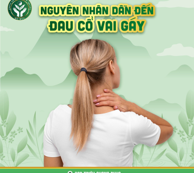 Nguyên nhân dẫn đến đau cổ vai gáy?