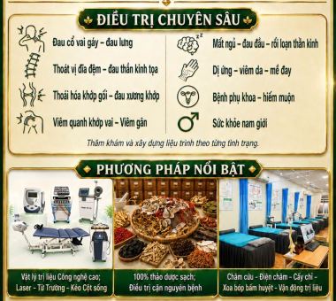 KHAI TRƯƠNG GÓI ƯU ĐÃI TRỊ LIỆU CƠ XƯƠNG KHỚP MỚI TẠI PK YHCT MỸ ĐỨC 