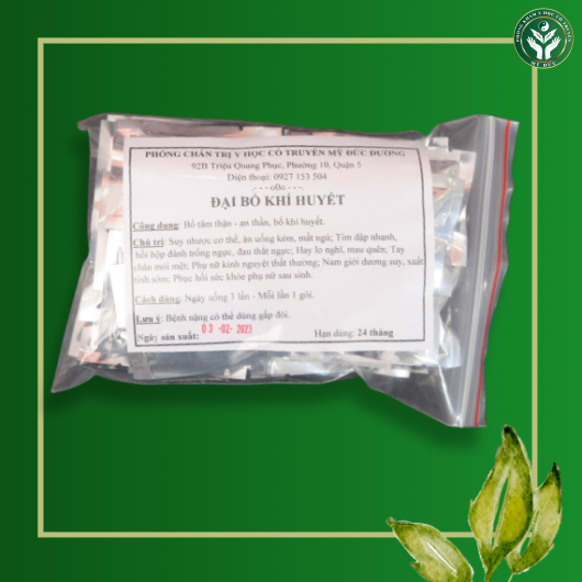 Đại Bổ Khí Huyết